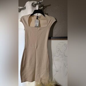 H&M Mini Beige Dress